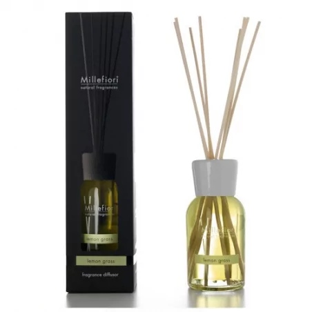 Aroma difuzér Natural Citronová tráva Millefiori Milano - 250 ml