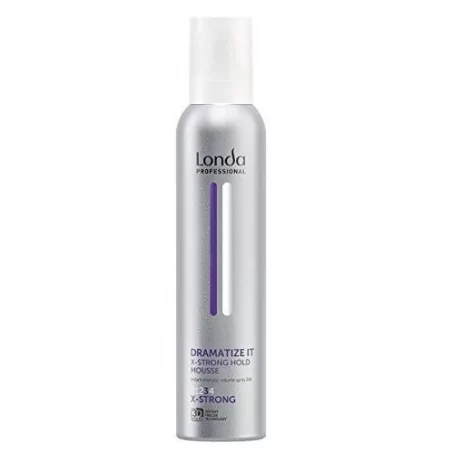 Pěnové tužidlo s extra silnou fixací Dramatize It (X-Strong Hold Mousse) Londa Professional - 250 ml