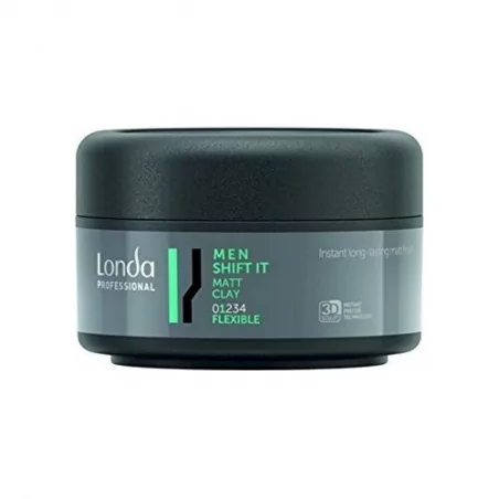 Matující hlína na vlasy Men Shift It (Matt Clay) Londa Professional - 75 ml