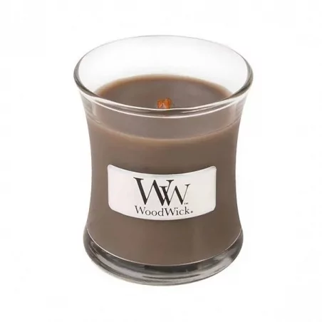 Vonná svíčka váza Sand & Driftwood WoodWick - 85 g