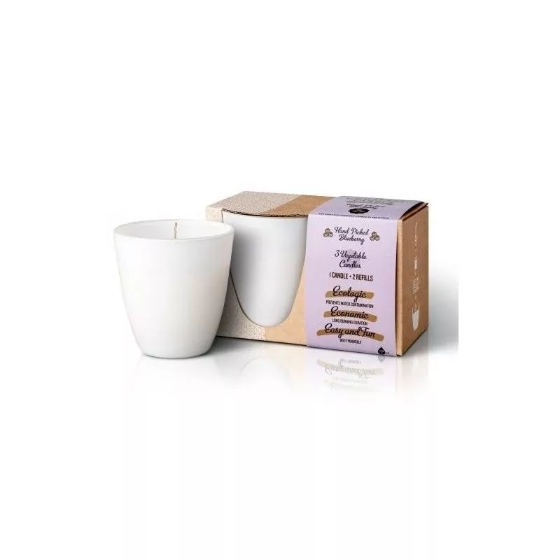 Sada na výrobu svíček s vůní borůvky The Greatest Candle Sada na výrobu svíček s vůní borůvky The Greatest Candle