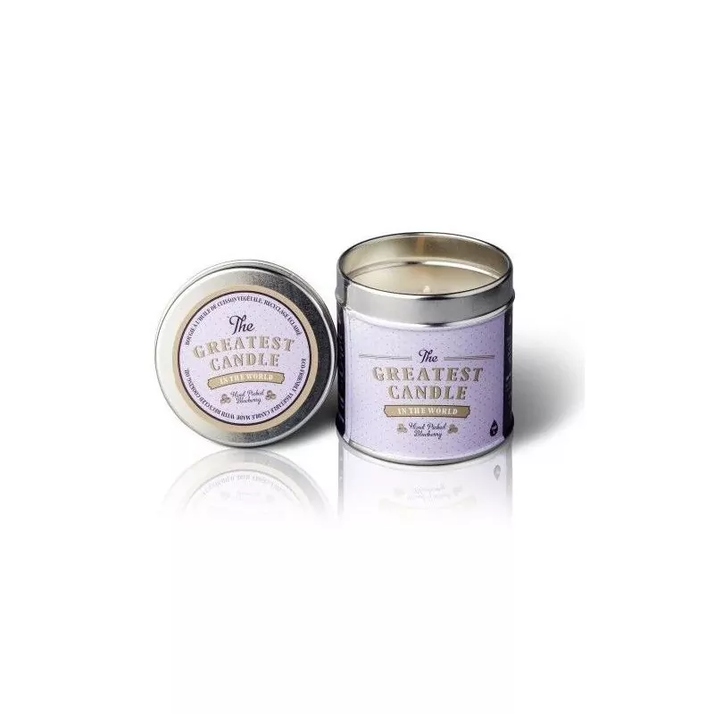 Vonná svíčka v plechovce s aroma borůvky The Greatest Candle - 200 g Vonná svíčka v plechovce s aroma borůvky The Greatest Candle - 200 g