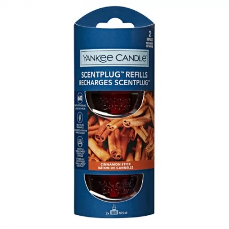 Náhradní náplň do elektrického difuzéru Cinnamon Stick 2 x Yankee Candle - 18,5 ml