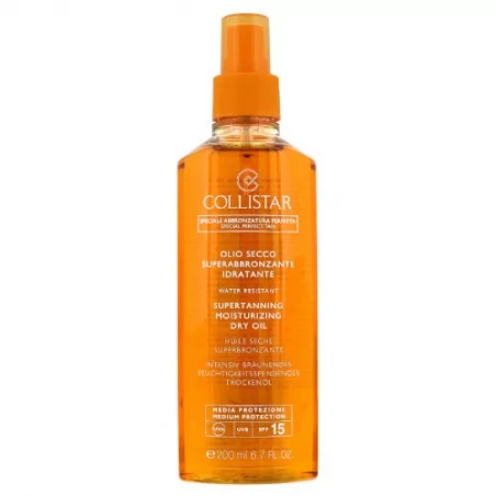 Olej na opalování SPF 15 (Supertanning Moisturizing Dry Oil) Collistar - 200 ml