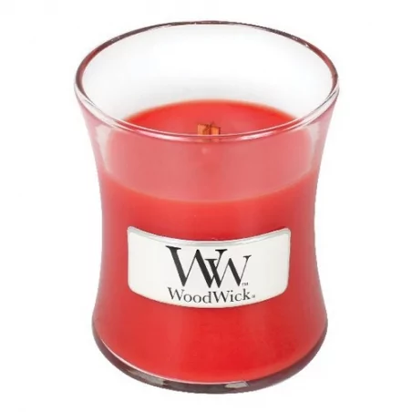 Vonná svíčka váza Crimson Berries WoodWick - 85 g