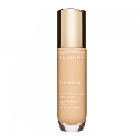 Dlouhotrvající hydratační make-up s matným efektem Everlasting (Long-Wearing & Hydrating Matte Foundation ) Clarins / Odstín: 10