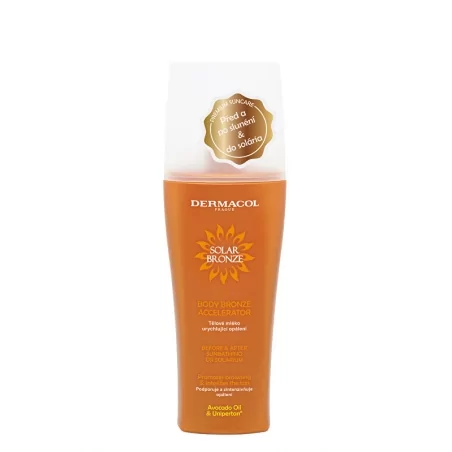 Tělové mléko urychlující opálení Solar Bronze (Body Bronze Accelerator) Dermacol - 200 ml
