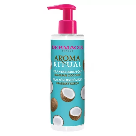Relaxační tekuté mýdlo Aroma Ritual Brazilský kokos (Relaxing Liquid Soap) Dermacol - 250 ml