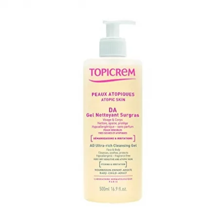 Ultra výživný mycí gel AD (Ultra-Rich Cleansing Gel) Topicrem - 500 ml