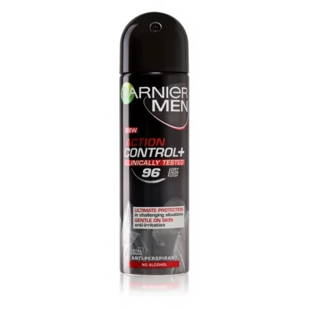 Antiperspirant ve spreji Men Mineral Action Control + Clinically Tested Garnier - 150 ml