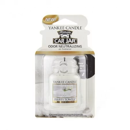 Luxusní visačka do auta Fluffy Towel Yankee Candle - 1 ks