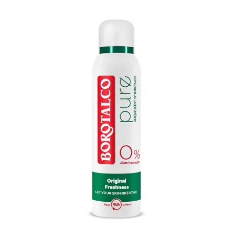Deodorant ve spreji Pure Original (Deo Spray) Borotalco - 150 ml