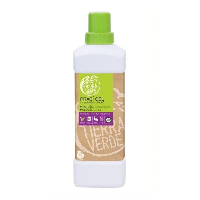 Prací gel s levandulí Tierra Verde - 1000 ml