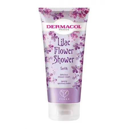 Opojný sprchový krém Šeřík Flower Shower (Delicious Shower Cream) Dermacol - 200 ml