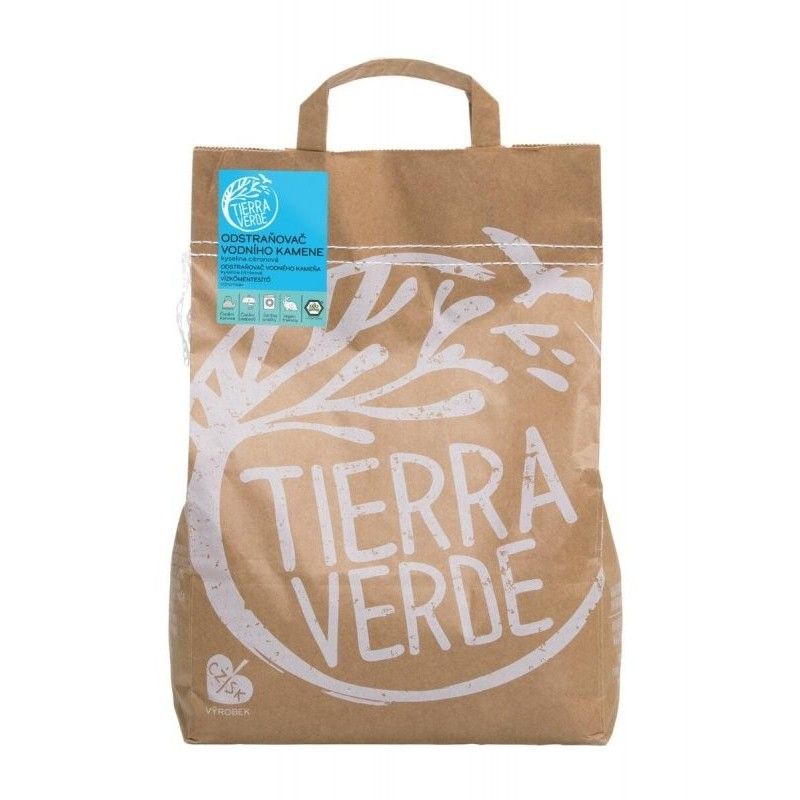 Odstraňovač vodního kamene (koncentrovaný a vysoce účinný) Tierra Verde - 5 kg