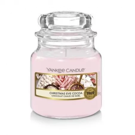 Aromatická svíčka Classic malá Christmas Eve Cocoa Yankee Candle - 104 g