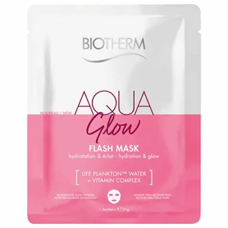 Hydratační a rozjasňující pleťová maska Aqua Glow (Super Mask) Biotherm - 35 ml