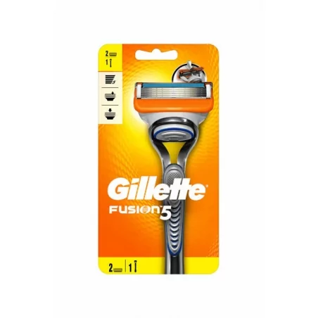 Holicí strojek Gillette Fusion + náhradní hlavice Gillette - 2 ks