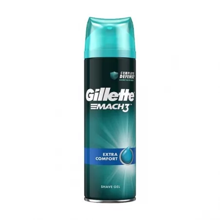 Zklidňující gel na holení Mach3 Extra Comfort (Shave Gel) Gillette - 200 ml