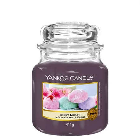 Aromatická svíčka Classic střední Berry Mochi Yankee Candle - 411 g