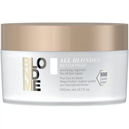 Detoxikační a čisticí maska pro blond vlasy All Blondes (Detox Mask) Schwarzkopf Professional - 200 ml