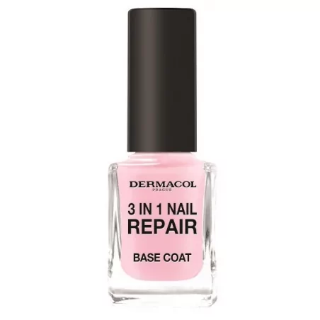 Zpevňovač na nehty 3in1 Nail Repair (Base Coat) Dermacol - 11 ml