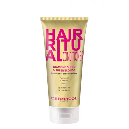 Kondicionér pro blond vlasy Hair Ritual (Diamond Shine & Super Blonde Conditioner) Dermacol - 200 ml