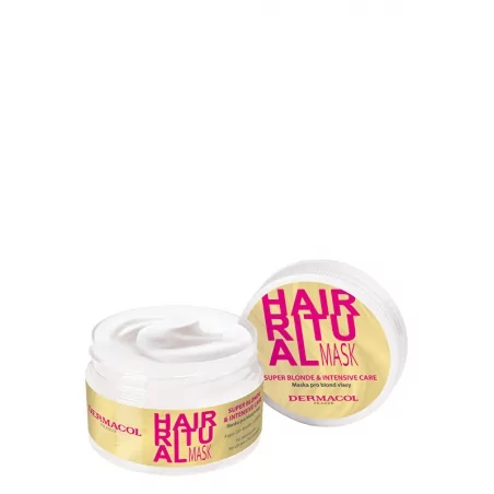 Rozjasňující maska pro blond vlasy Hair Ritual (Super Blonde & Intensive Care Mask) Dermacol - 200 ml
