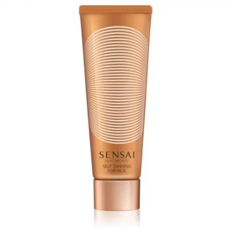 Samoopalovací gelový krém na obličej Silky Bronze (Self Tanning For Face) Sensai - 50 ml