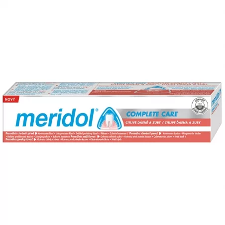 Zubní pasta pro citlivé zuby Complete Care Sensitive Gums & Teeth Meridol - 75 ml