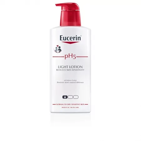 Lehké tělové mléko pro citlivou pokožku pH5 (Light Lotion) Eucerin - 400 ml