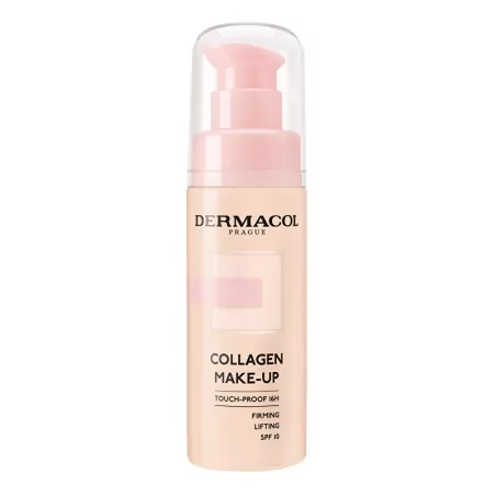 Lehký make-up s kolagenem (Collagen Make-Up) Dermacol / Odstín: 1.0 Pale - 20 ml