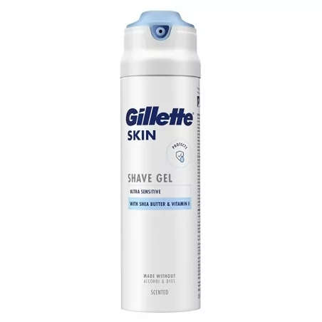 Gel na holení pro citlivou pleť Ultra Sensitive (Shave Gel) Gillette - 200 ml