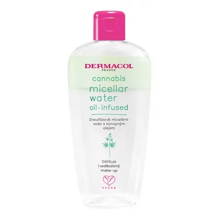 Dvoufázová micelární voda s konopným olejem Cannabis (Micellar Water) Dermacol - 200 ml