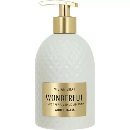 Luxusní tekuté mýdlo Wonderful White Flowers (Liquid Soap) Vivian Gray - 500 ml