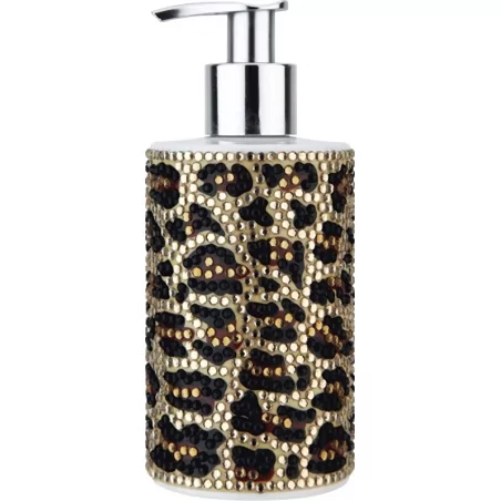 Krémové tekuté mýdlo na ruce Leopard in Gold (Soap Dispenser) Vivian Gray - 250 ml