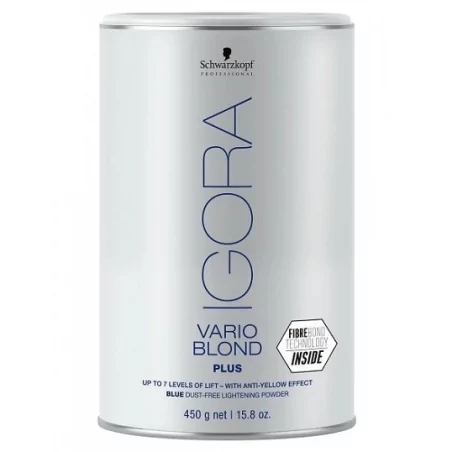 Modrý odbarvovací pudr IG Vario Blond Light Plus (Powder) Schwarzkopf Professional - 450 g