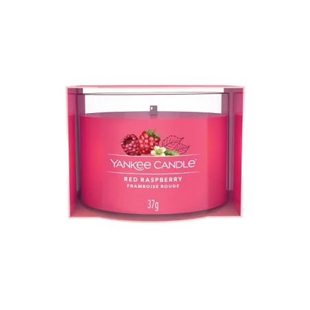 Votivní svíčka ve skle Red Raspberry Yankee Candle - 37 g