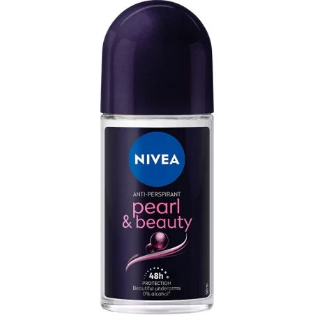 Kuličkový antiperspirant Pearl & Beauty Black (Anti-Perspirant) Nivea - 50 ml
