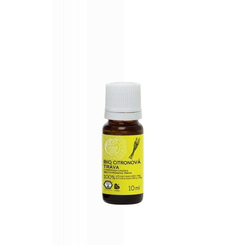 Esenciální olej s vůní citronové trávy BIO Tierra Verde - 10 ml