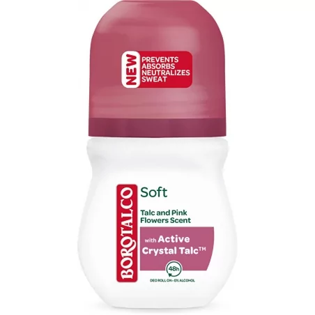 Kuličkový deodorant Soft Borotalco - 50 ml