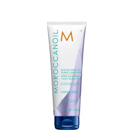 Kondicionér neutralizující žluté tóny vlasů Color Care (Blonde Perfecting Purple Conditioner) Moroccanoil - 200 ml