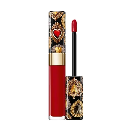 Tekutá rtěnka s leskem (Shinissimo High Shine Lacquer) Dolce & Gabbana / Odstín: 640 DGAMORE - 4,5 ml
