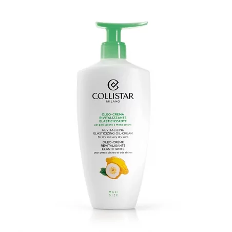 Revitalizační olejový krém pro suchou až velmi suchou pokožku (Revitalizing Elasticizing Oil-Cream) Collistar - 400 ml