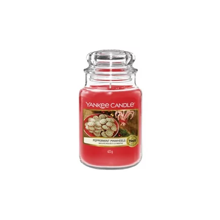 Aromatická svíčka Classic velká Peppermint Pinwheels Yankee Candle - 623 g