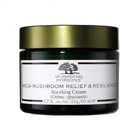 Hydratační krém pro citlivou pleť Dr. Andrew Weil for Origins™ (Mega-Mushroom Relief & Resilience Soothing Cream) Origins - 50 m