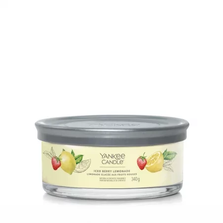 Aromatická svíčka Signature tumbler střední Iced Berry Lemonade Yankee Candle - 340 g