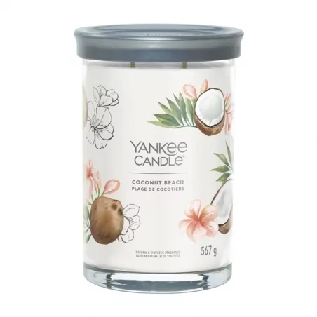 Aromatická svíčka Signature tumbler velký Coconut Beach Yankee Candle - 567 g