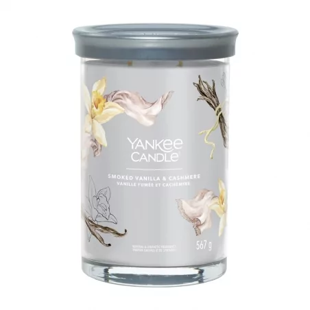 Aromatická svíčka Signature tumbler velký Smoked Vanilla & Cashmere Yankee Candle - 567 g