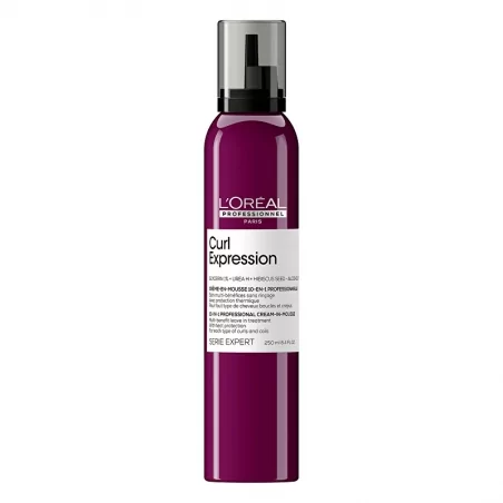 Multifunkční krémová pěna pro kudrnaté a vlnité vlasy Curl Expression 10-in-1 (Professional Cream-in-Mousse) L´Oréal Professionn